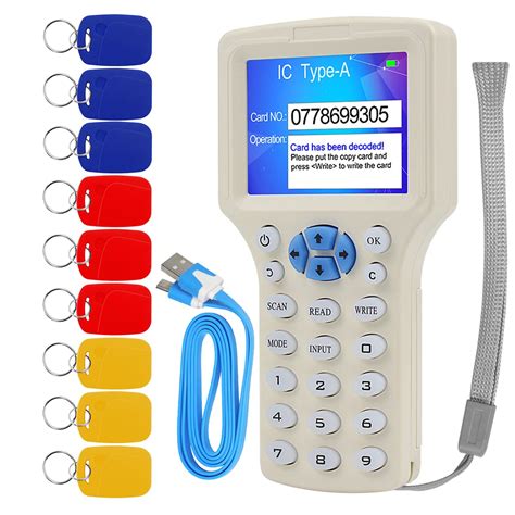 rfid card reader writer instructions|wilshin rfid card reader writer.